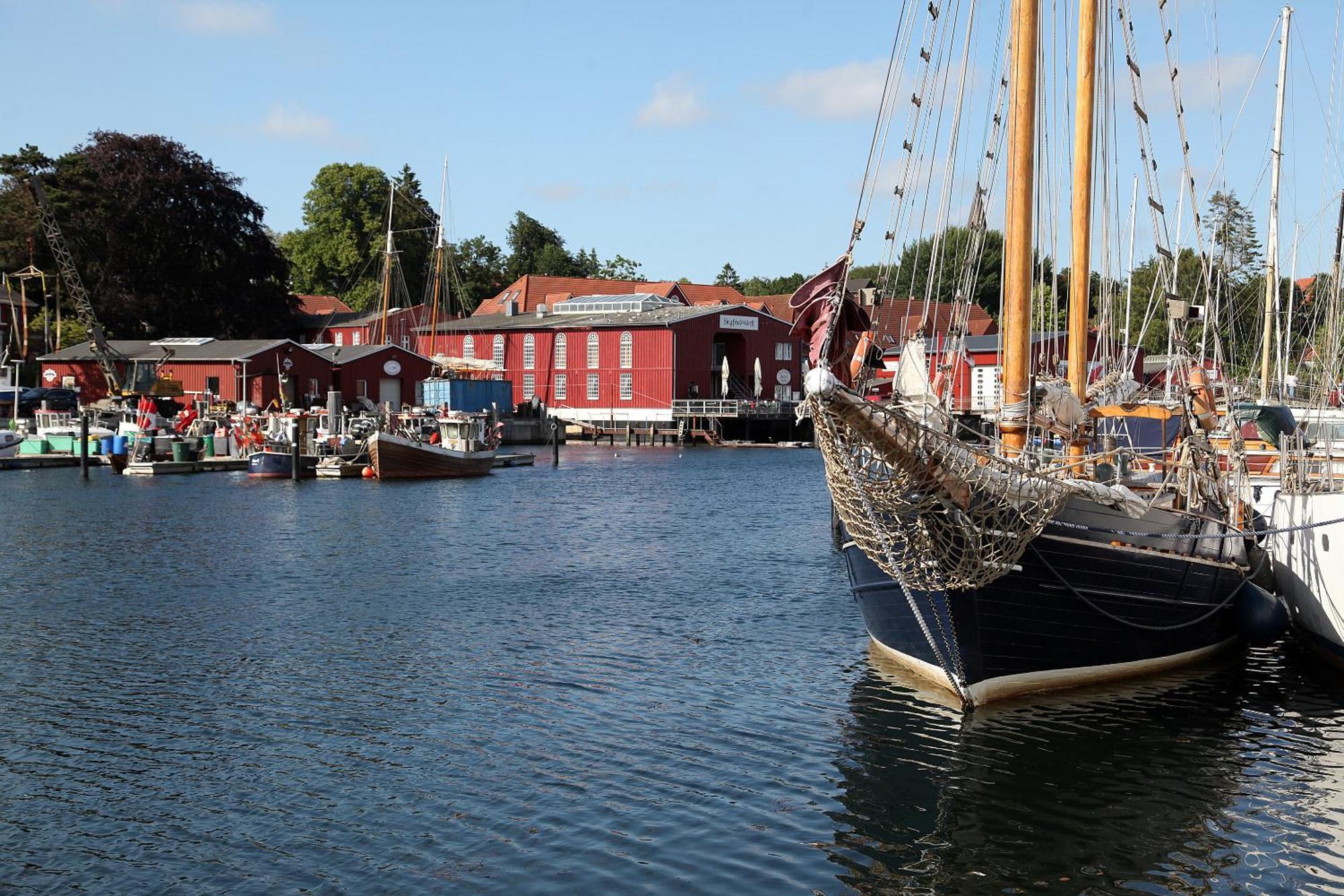Kleine Qualle Eckernförde Exterior foto
